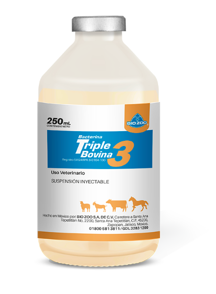 Bacterina Triple Bovina - Bio Zoo*