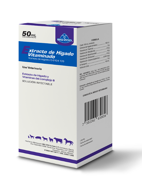 Extracto de hígado vitaminado  - Bio Zoo*