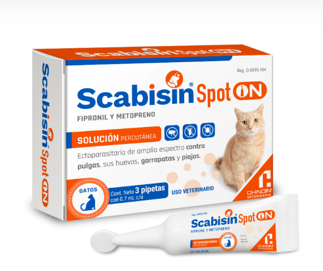 SCABISIN SPOT ON® FELINO - Chinoin AC *