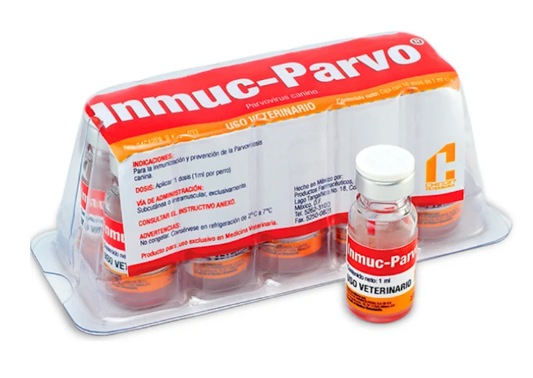 VACUNA  INMUC- PARVO - Chinoin AC *