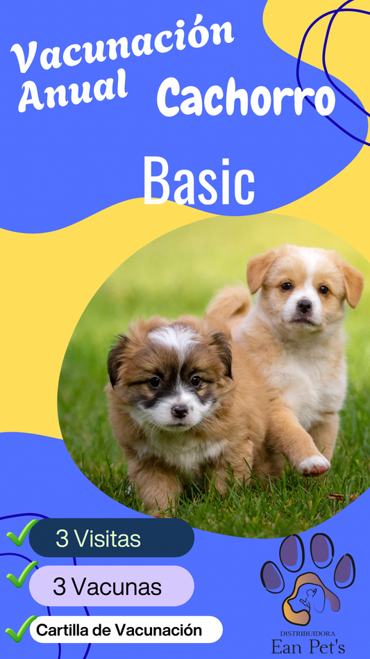Vacunación Anual Cachorro Basic