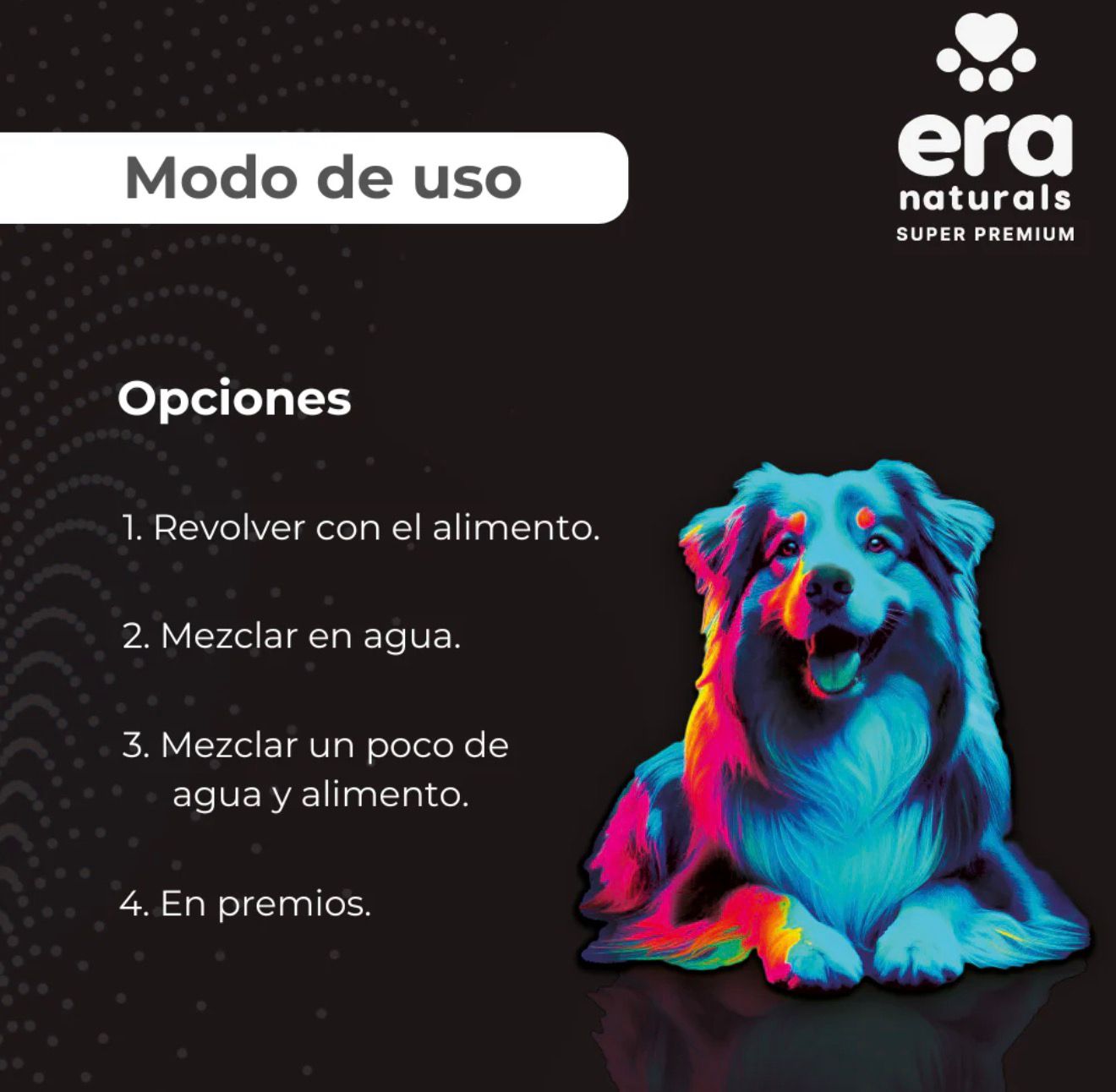 Suplemento para Perros Era Naturals Relax | Calming Powder 300 Gr Super Premium