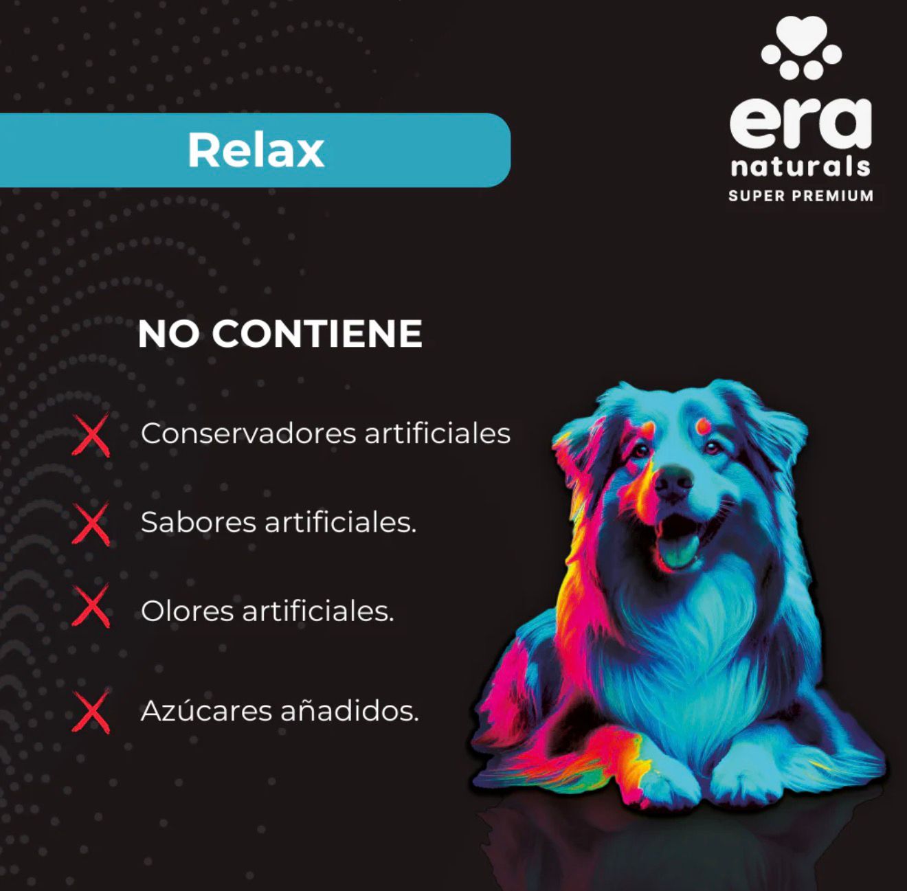 Suplemento para Perros Era Naturals Relax | Calming Powder 300 Gr Super Premium